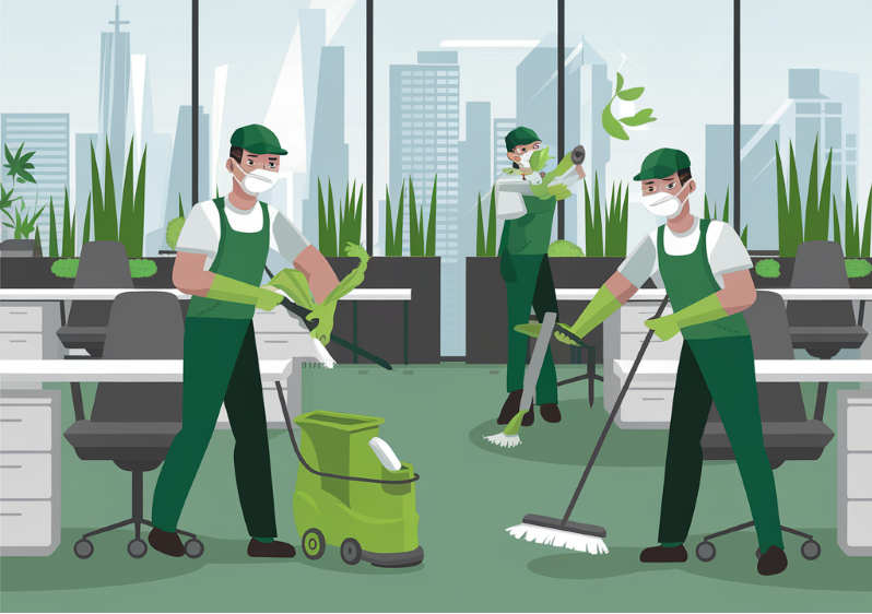 Office Deep Clean Service: 8 Benefits of Going Green